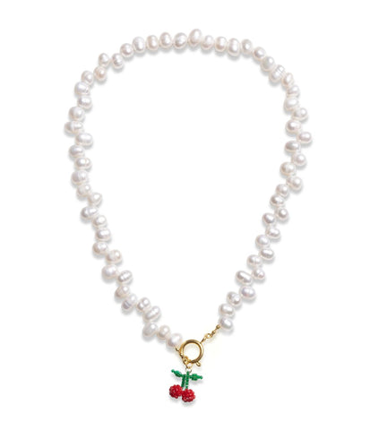 Trendjuwelier Bemelmans - Le Veer Jewelry Cherry On Top Necklace