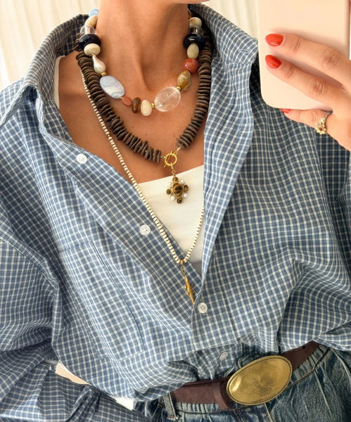 Le Veer Jewelry Burnt Dune Ketting