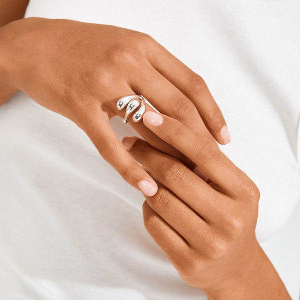 PILGRIM Jennings Ring Silver Plated