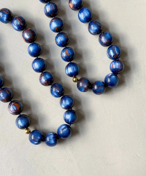 Le Veer Nova Necklace Blue