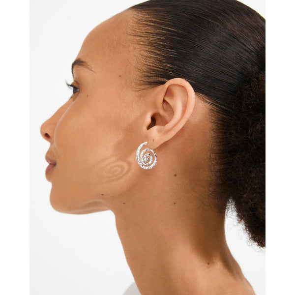 PILGRIM Still Earrings Silver Plated