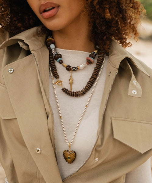 Le Veer Jewelry Burnt Dune Ketting