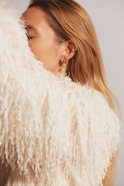 Bobby Rose Triple Earcuff Goldplated