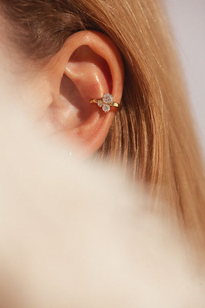 Bobby Rose Triple Earcuff Goldplated