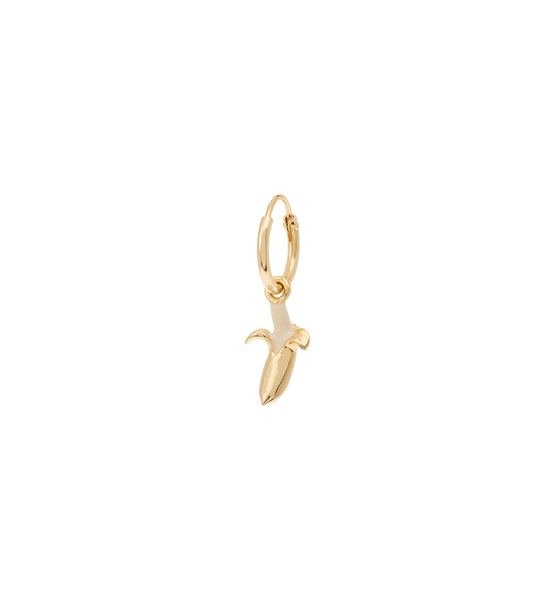 Anna + Nina Single Banana Earring
