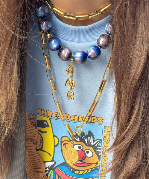 Le Veer Nova Necklace Blue