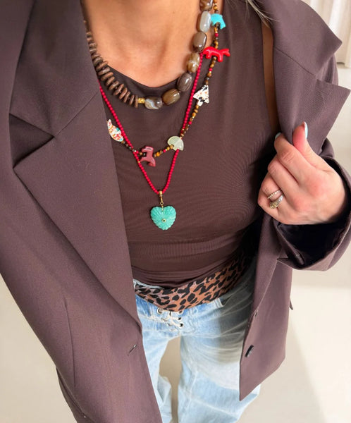 Le Veer Jewelry Soil & Stone Ketting