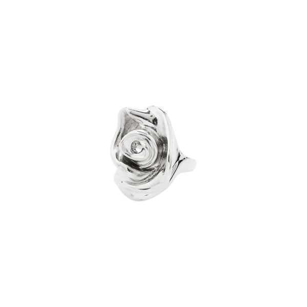 PILGRIM Inner Rose Ring Silver Plated