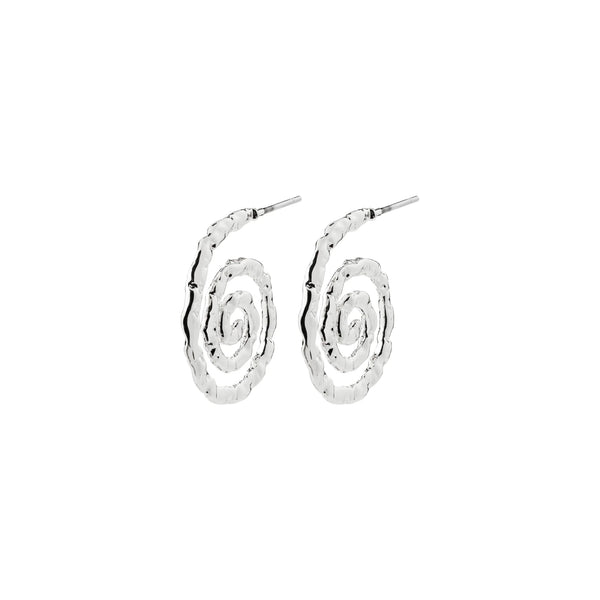 PILGRIM Still Earrings Silver Plated