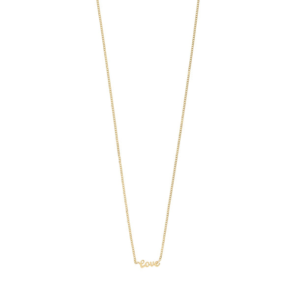 PILGRIM Love Neclace Gold Plated
