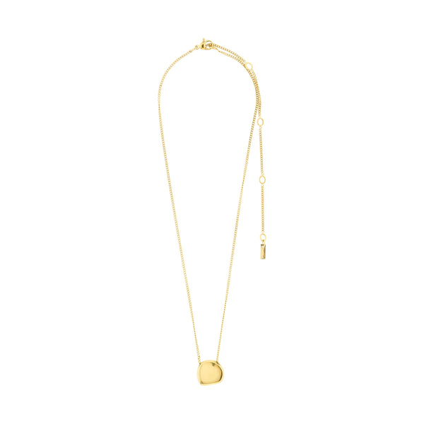 PILGRIM Presence Coin Necklace Gold Plated