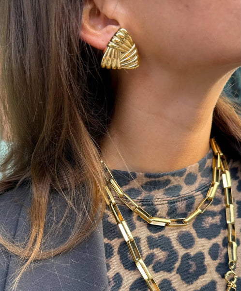 Le Veer Keepsake Earrings gold