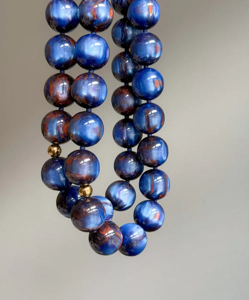 Le Veer Nova Necklace Blue