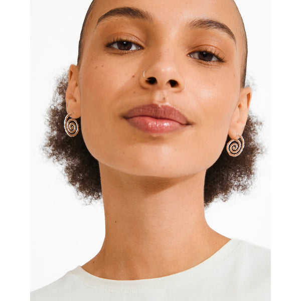 PILGRIM Still Earrings Silver Plated
