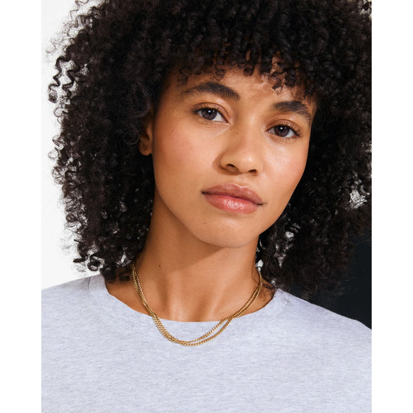 PILGRIM Inner 2 in 1 Necklace Gold Plated