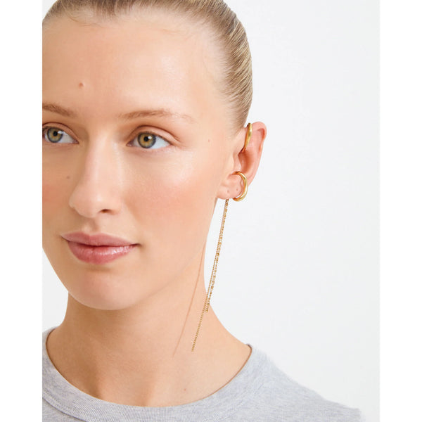PILGRIM Evon Earcuffs 2 in 1 Set Gold Plated