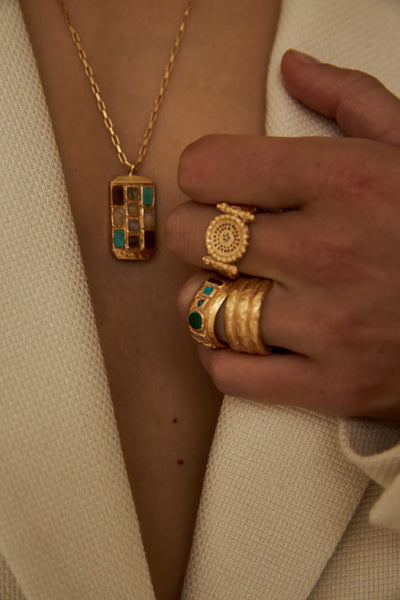 Mimi et Toi Acme Ring Goldplated