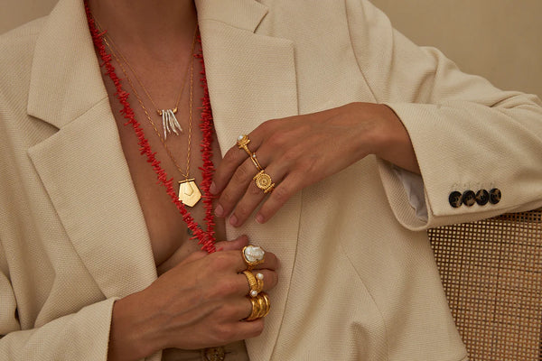 Mimi et Toi Acme Ring Goldplated