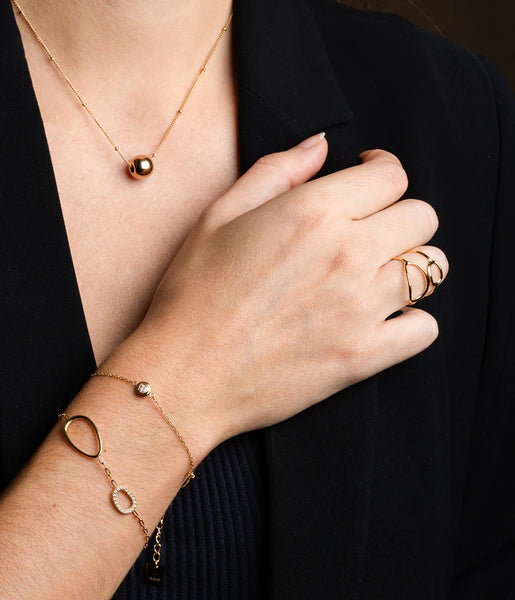 Zag Aiden Bracelet Goud