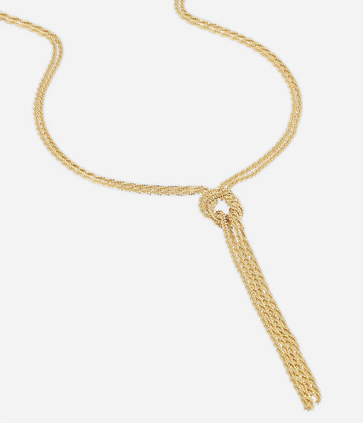 Zag Alison Necklace Goud