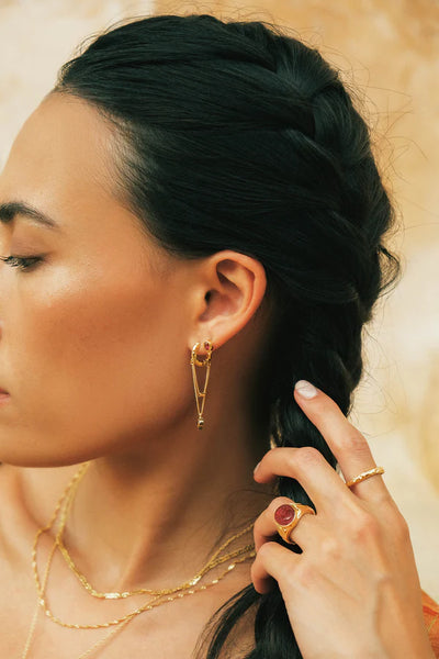 The Spice Of Life Amare Signet Ring Goud