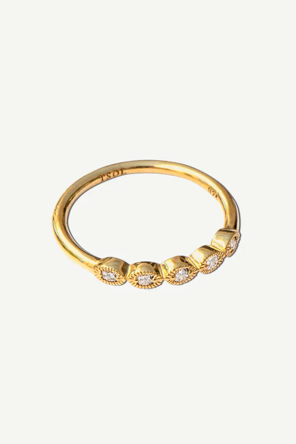 The Spice Of Life Angel Eye Ring Goud