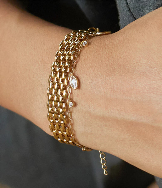 Zag Azelie Bracelet Goud
