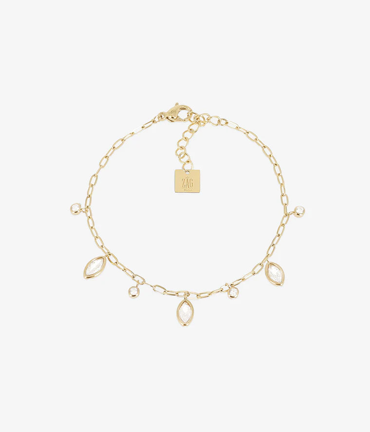 Zag Azelie Bracelet Goud