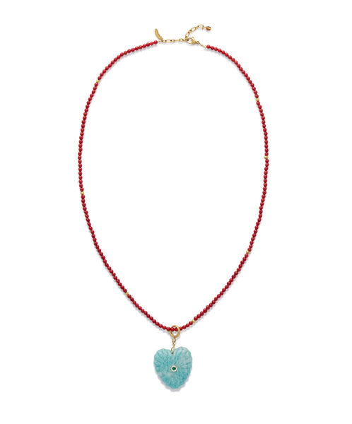 Le Veer Jewelry Heart On Fire Ketting