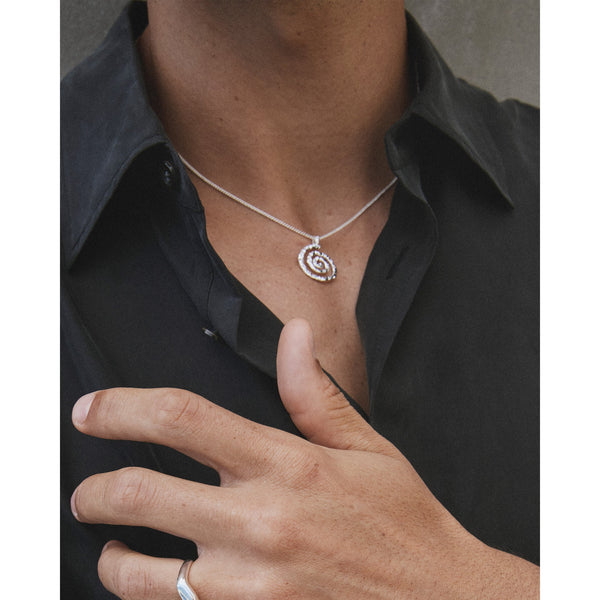 PILGRIM Still Necklace Silver Plated