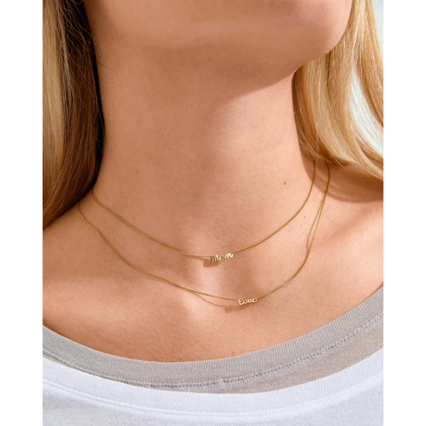 PILGRIM Love Neclace Gold Plated