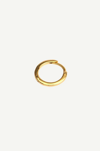 The Spice Of Life Base Hugging Hoop 12 mm Oorbel Goud