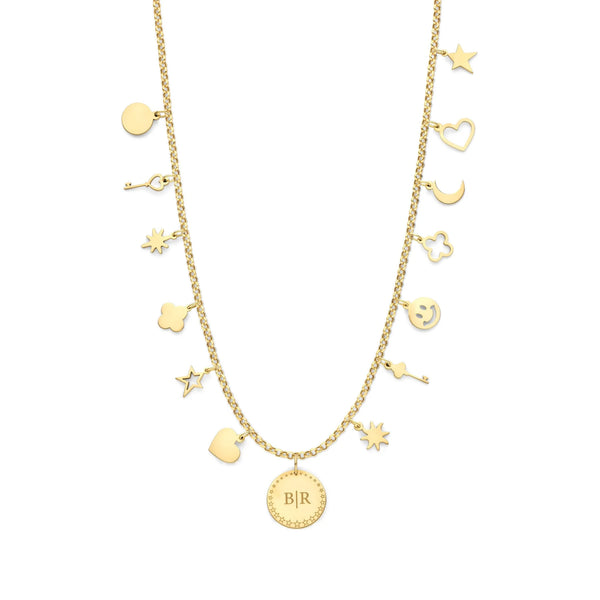 Just Franky Open Hartje Bedel Goud