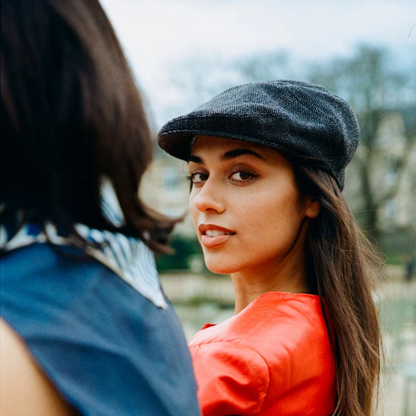 Old Habits Die Hard Flat cap Black Stone