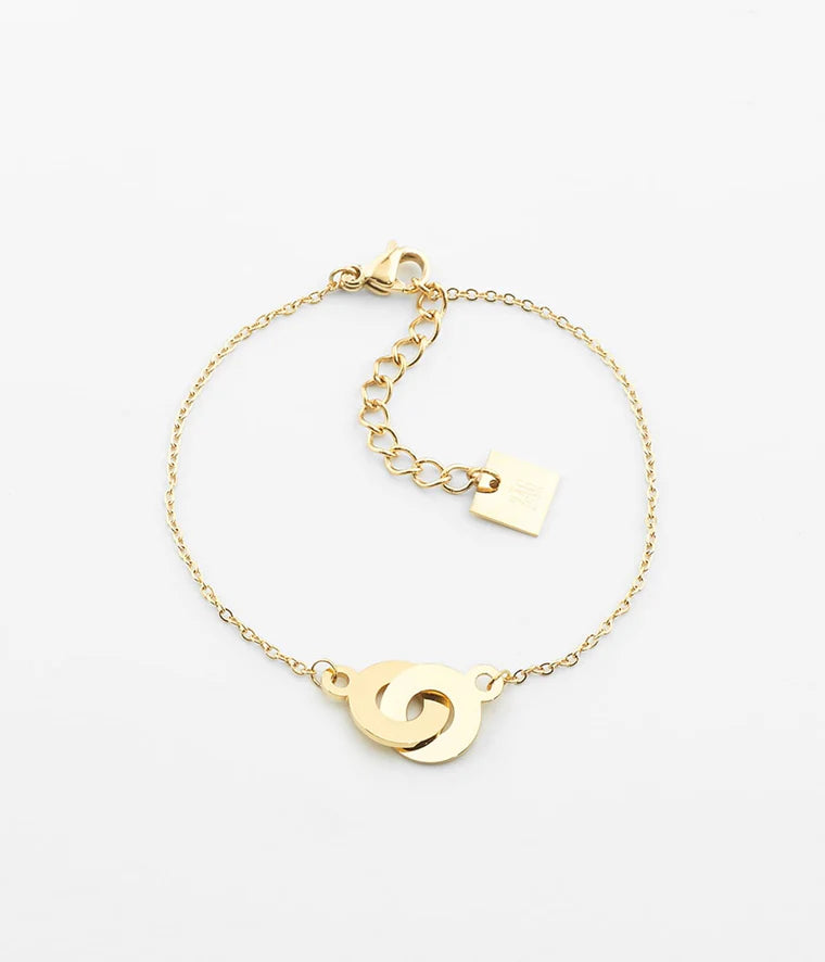 Zag Bow Bracelet Goud