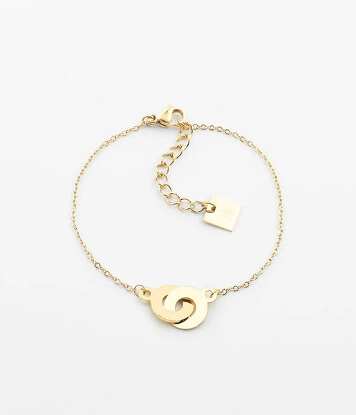 Zag Bow Bracelet Goud