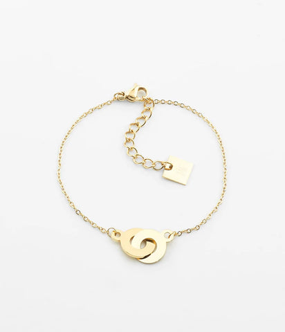 Zag Bow Bracelet Goud