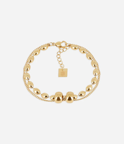 Zag Bracelet Rumi Goud
