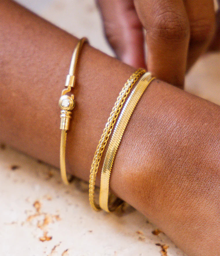 Zag Valeria Bracelet Goud