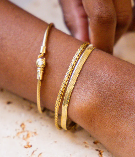 Zag Valeria Bracelet Goud