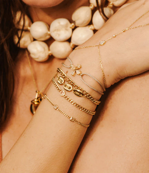 Zag Vittori Bracelet Goud