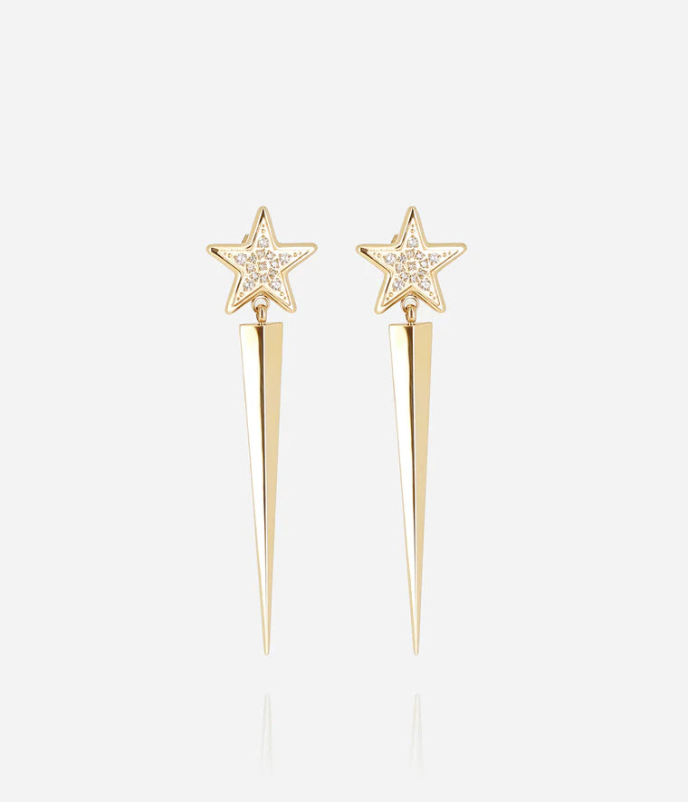 Zag Celestina Earrings Goud