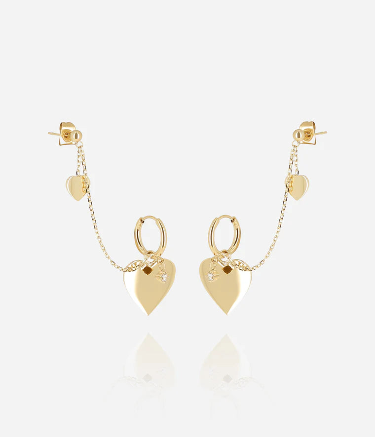 Zag Chaka Earrings Goud