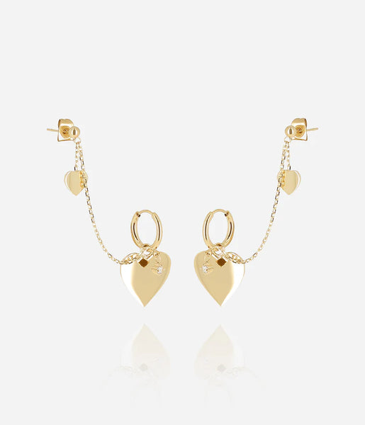 Zag Chaka Earrings Goud