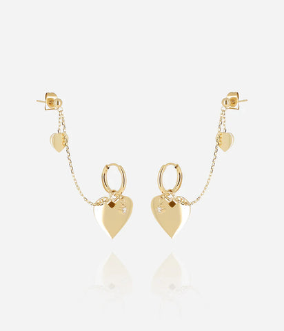 Zag Chaka Earrings Goud