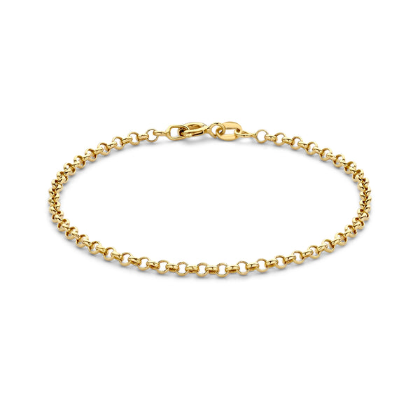 Just Franky Charm Bedel Bracelet Goud