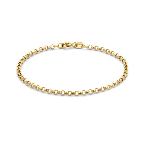 Just Franky Charm Bedel Bracelet Goud