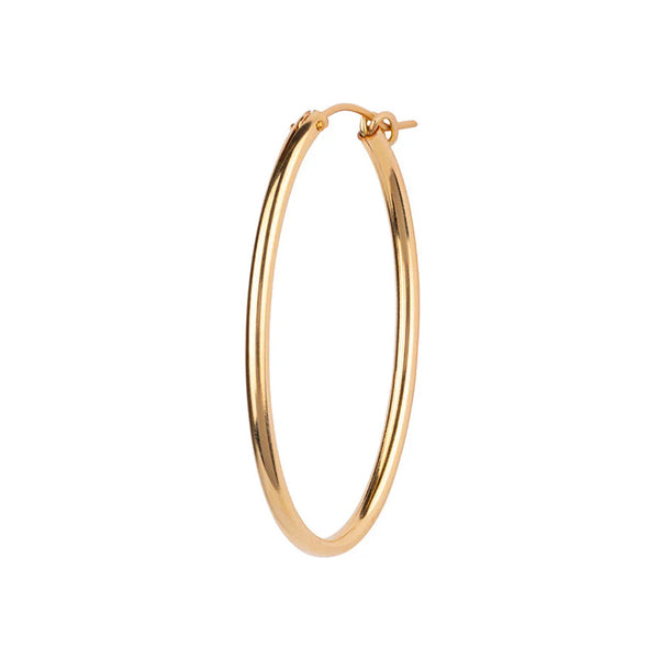 Bobby Rose Classy Oval Large Goldfilled