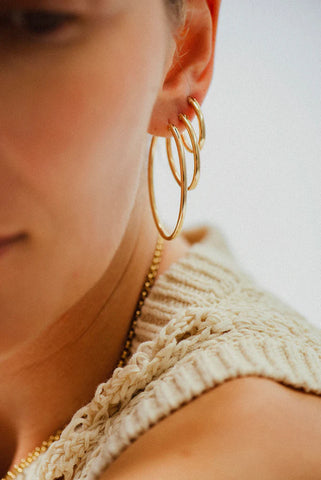 Bobby Rose Classy Oval small Goldfilled