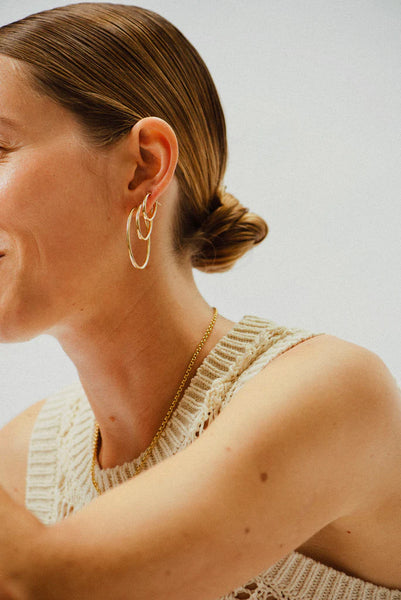 Bobby Rose Classy Oval Xs Goldfilled